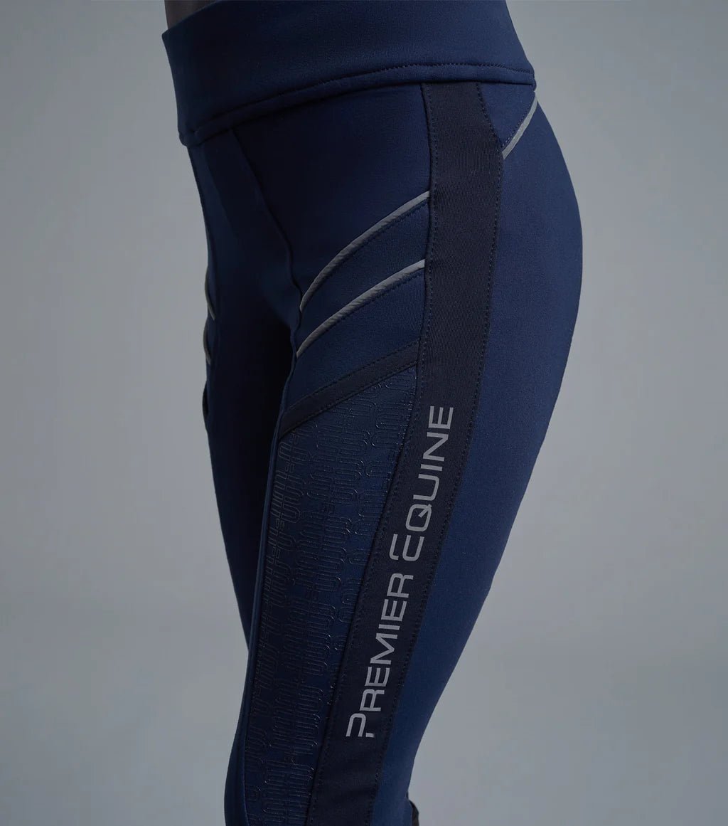 Premier Equine Astrid Girls Full Seat Gel Pull On Riding Tights - Nags Essentials