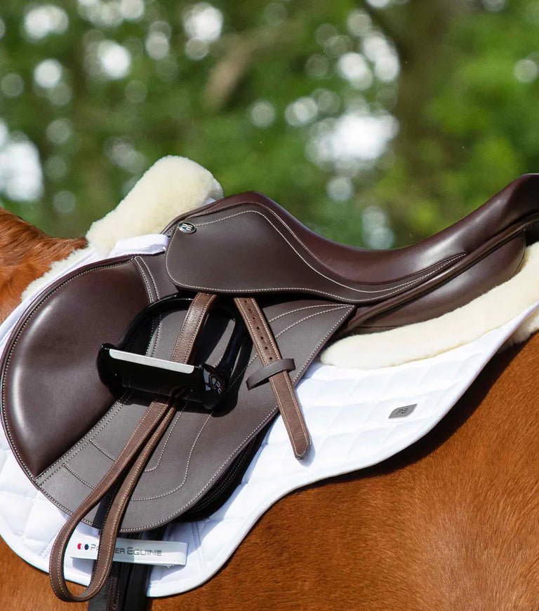 Premier Equine Atlantis Close Contact Satin Wool GP/Jump Square - Nags Essentials