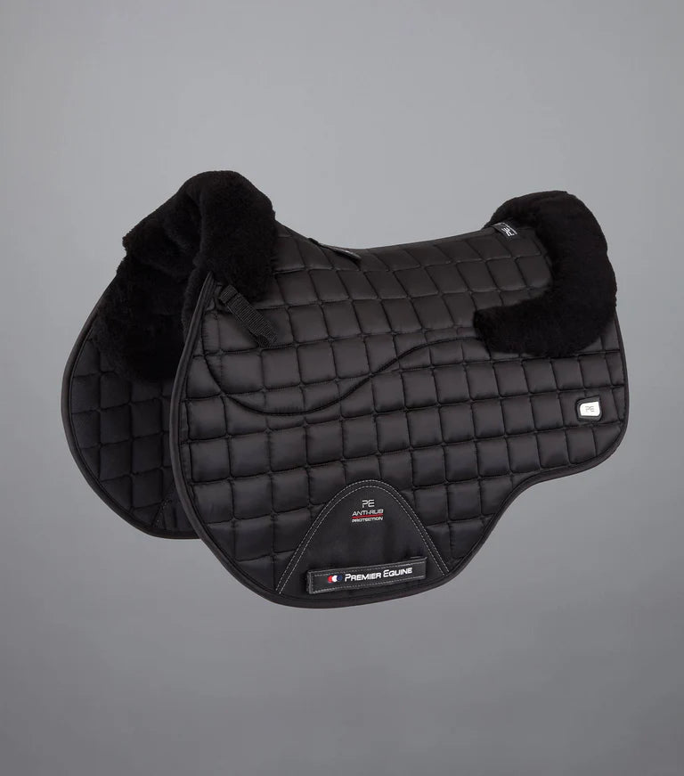 Premier Equine Atlantis Close Contact Satin Wool GP/Jump Square - Nags Essentials