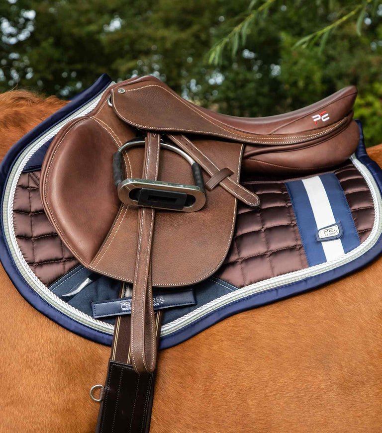 Premier Equine Azzure Anti Slip Satin GP/Jump Square - Nags Essentials