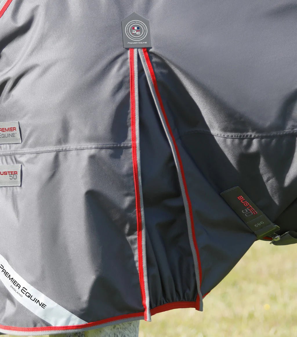 Premier Equine Buster 50g Turnout Rug with Snug-Fit Neck Cover - Nags Essentials