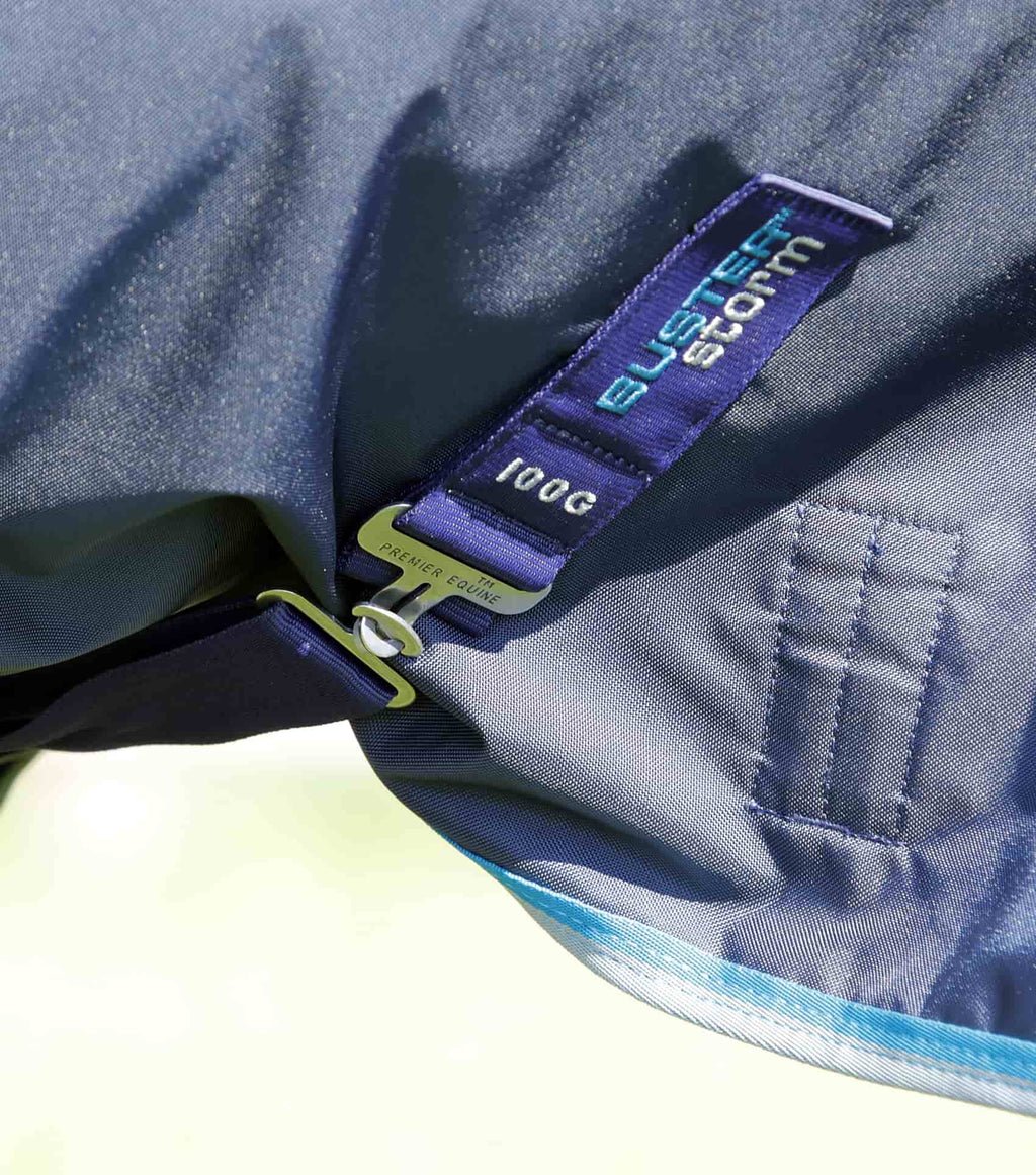 Premier Equine Buster Storm 100g Combo Turnout Rug with Snug-Fit Neck Cover - Nags Essentials