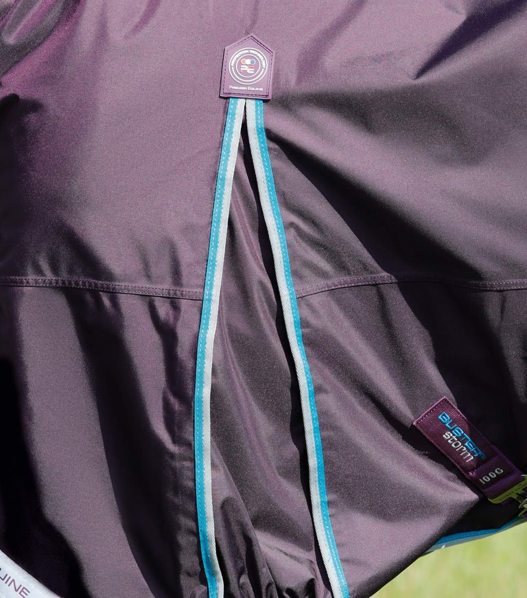 Premier Equine Buster Storm 100g Combo Turnout Rug with Snug-Fit Neck Cover - Nags Essentials