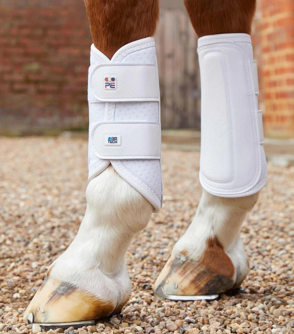 Premier Equine Carbon Air Tech Double Locking Brushing Boots - Nags Essentials