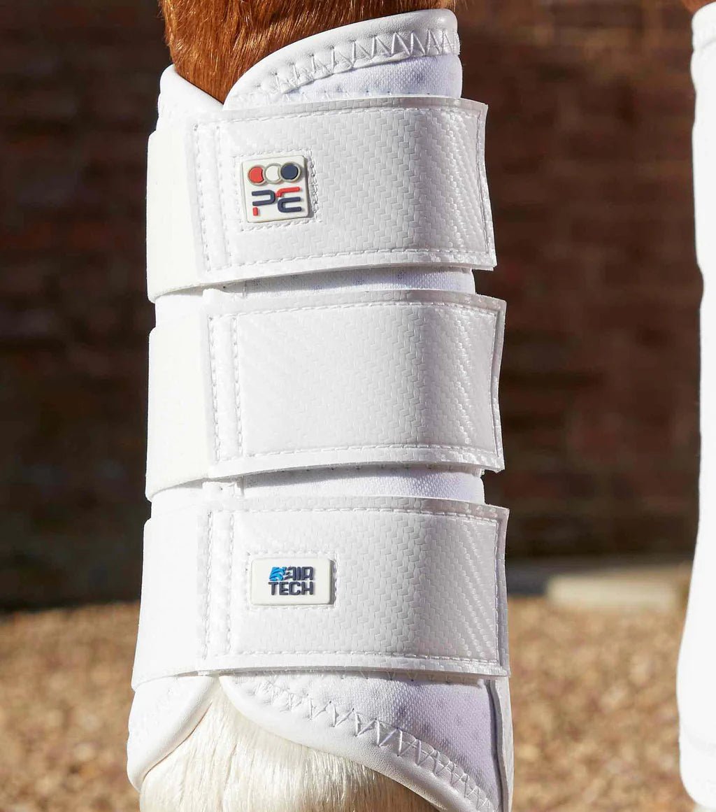 Premier Equine Carbon Air Tech Single Locking Brushing Boots - Nags Essentials
