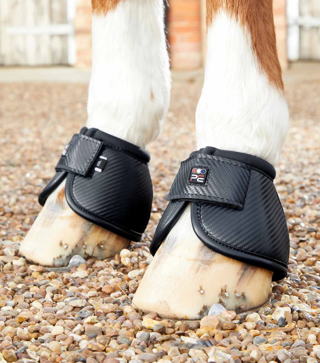 Premier Equine Carbon Tech Kevlar No-Turn Over Reach Boots - Nags Essentials