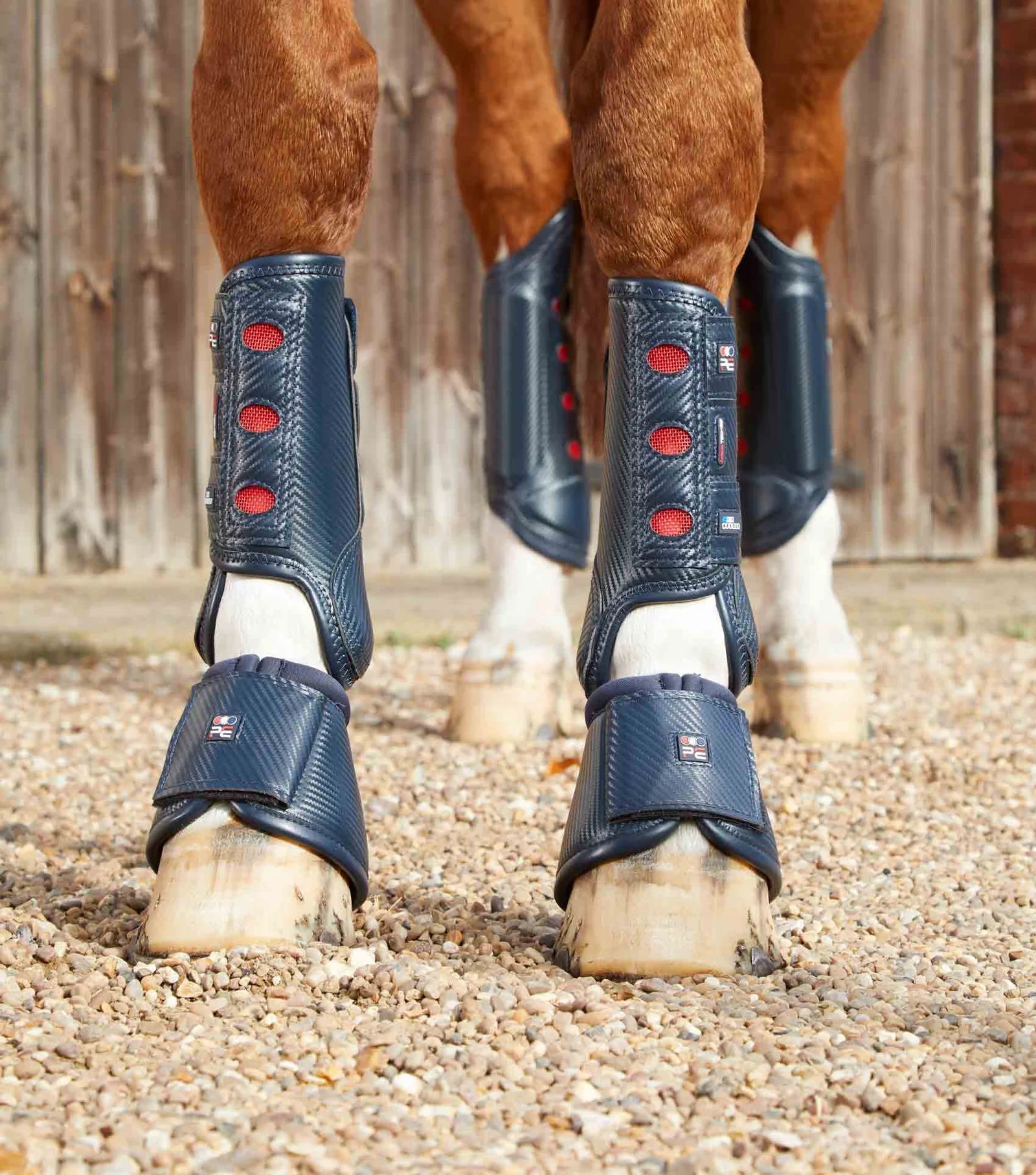 Premier Equine Carbon Wrap Over Reach Boots - Nags Essentials