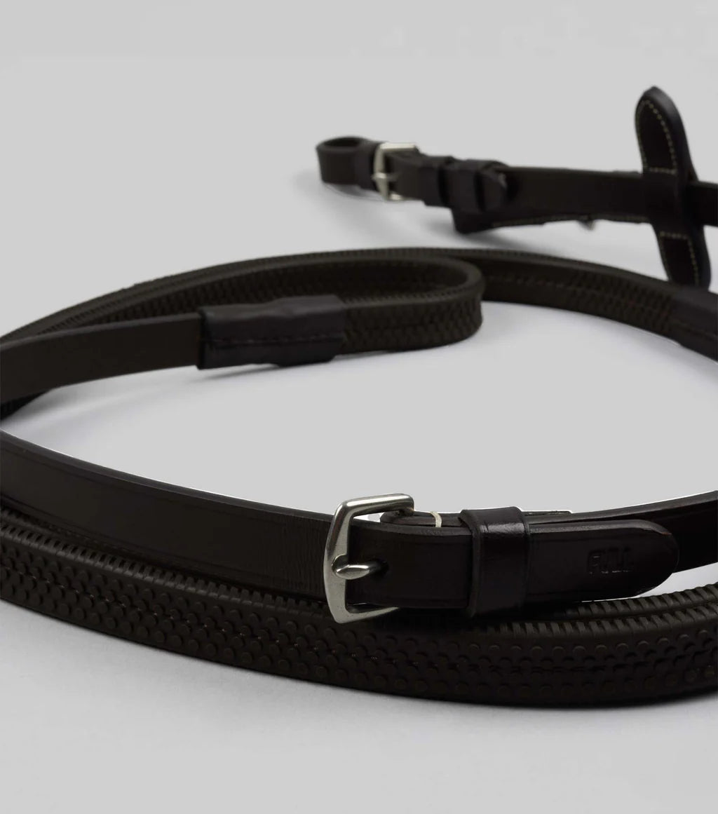 Premier Equine Cassano Rubber Grip Reins - Nags Essentials