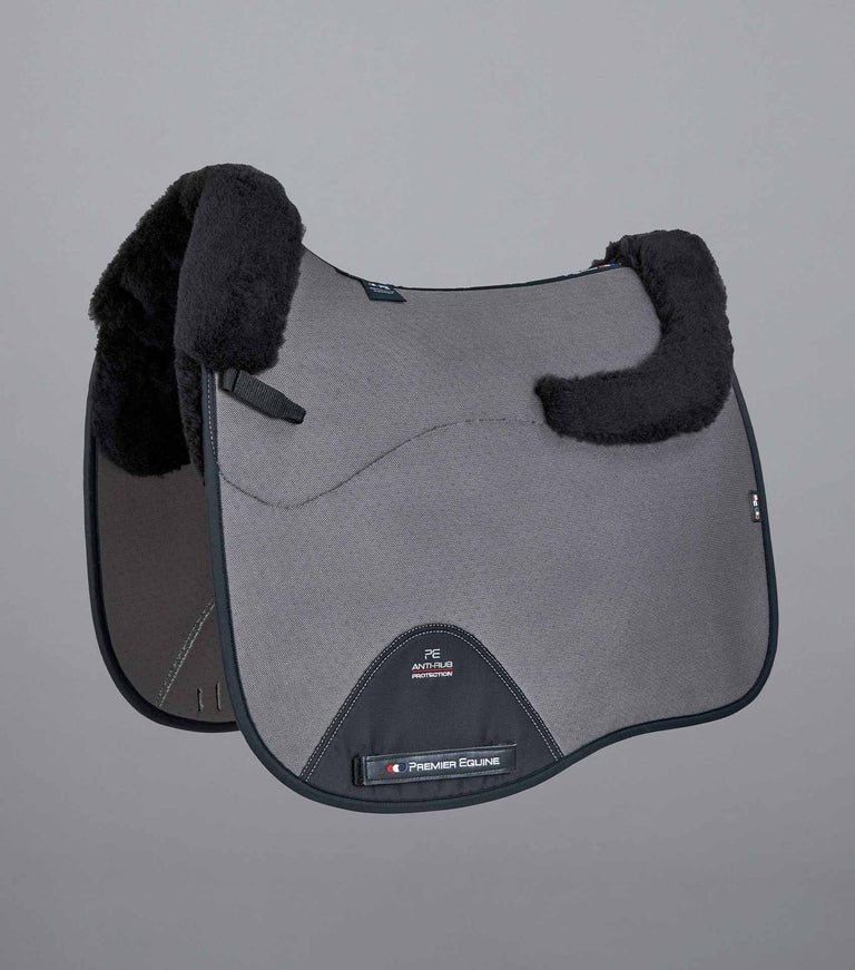 Premier Equine Close Contact Airtechnology Shockproof Wool Saddle Pad - Dressage Square - Nags Essentials