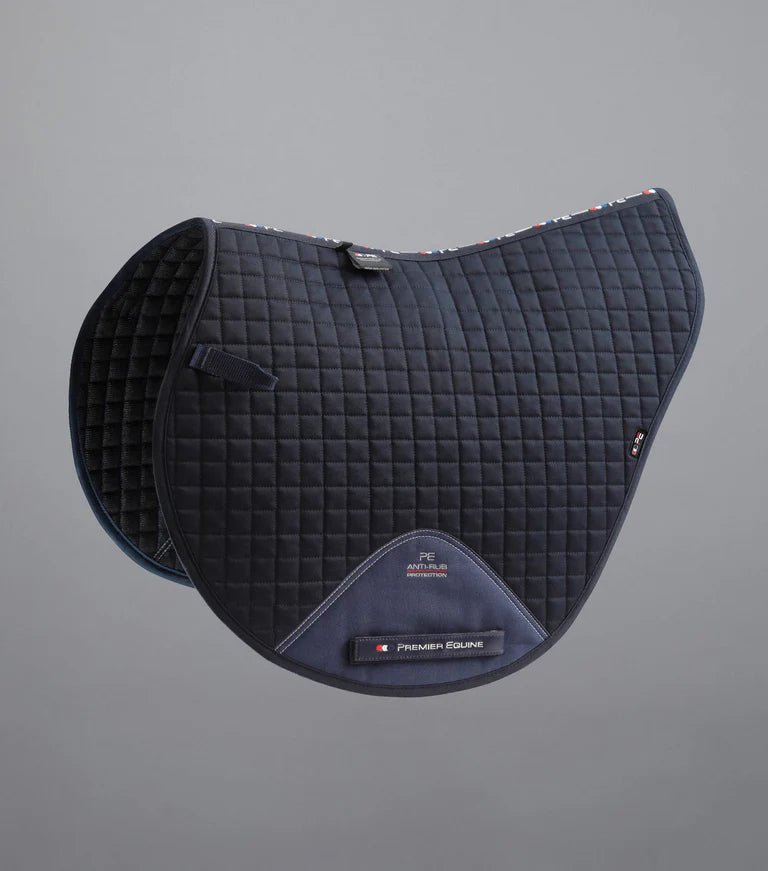 Premier Equine Close Contact Cotton Cross Country Saddle Pad - Nags Essentials