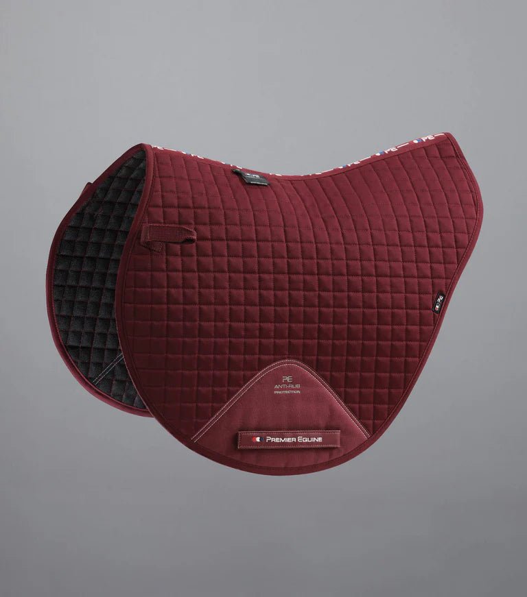 Premier Equine Close Contact Cotton Cross Country Saddle Pad - Nags Essentials