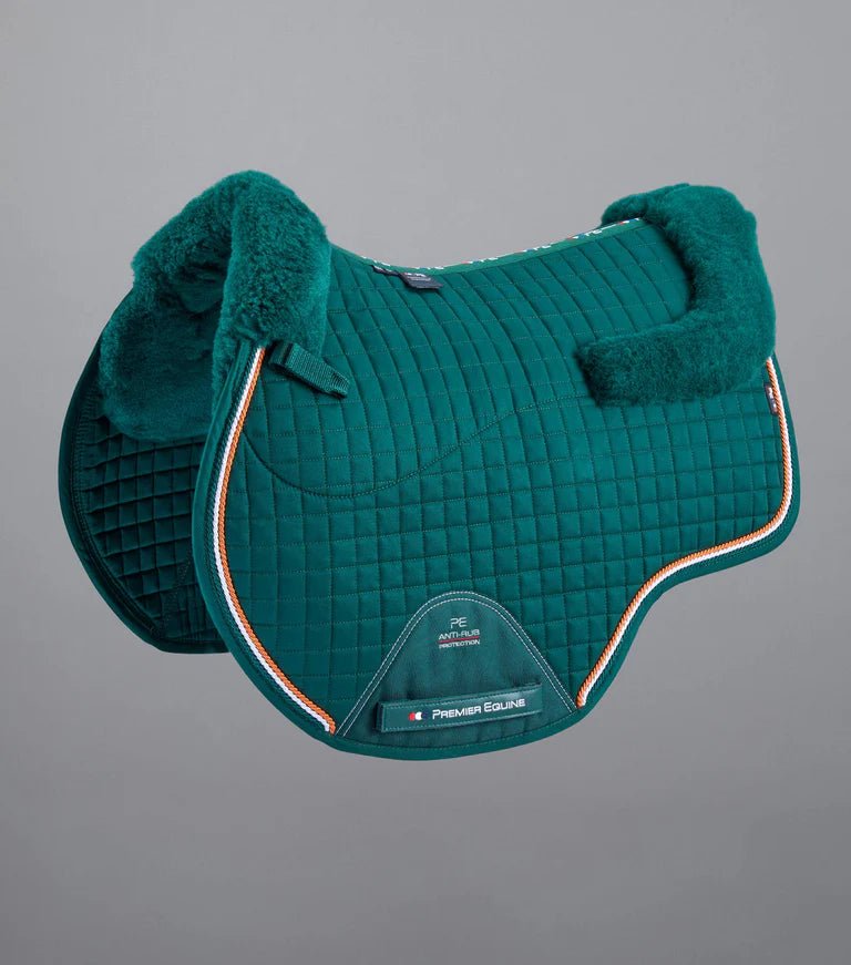 Premier Equine Close Contact Merino Wool European Saddlepad GP/Jump Square - Nags Essentials