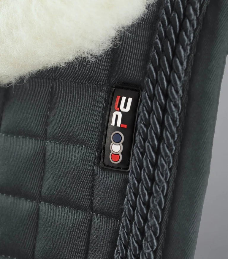 Premier Equine Close Contact Merino Wool European Saddlepad GP/Jump Square - Nags Essentials