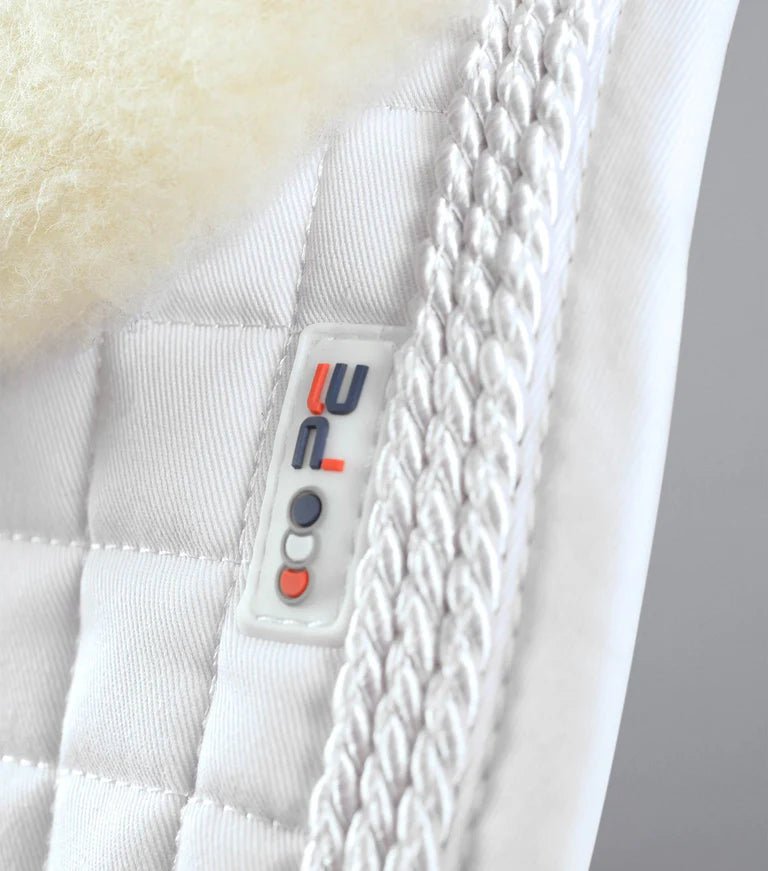 Premier Equine Close Contact Merino Wool European Saddlepad GP/Jump Square - Nags Essentials