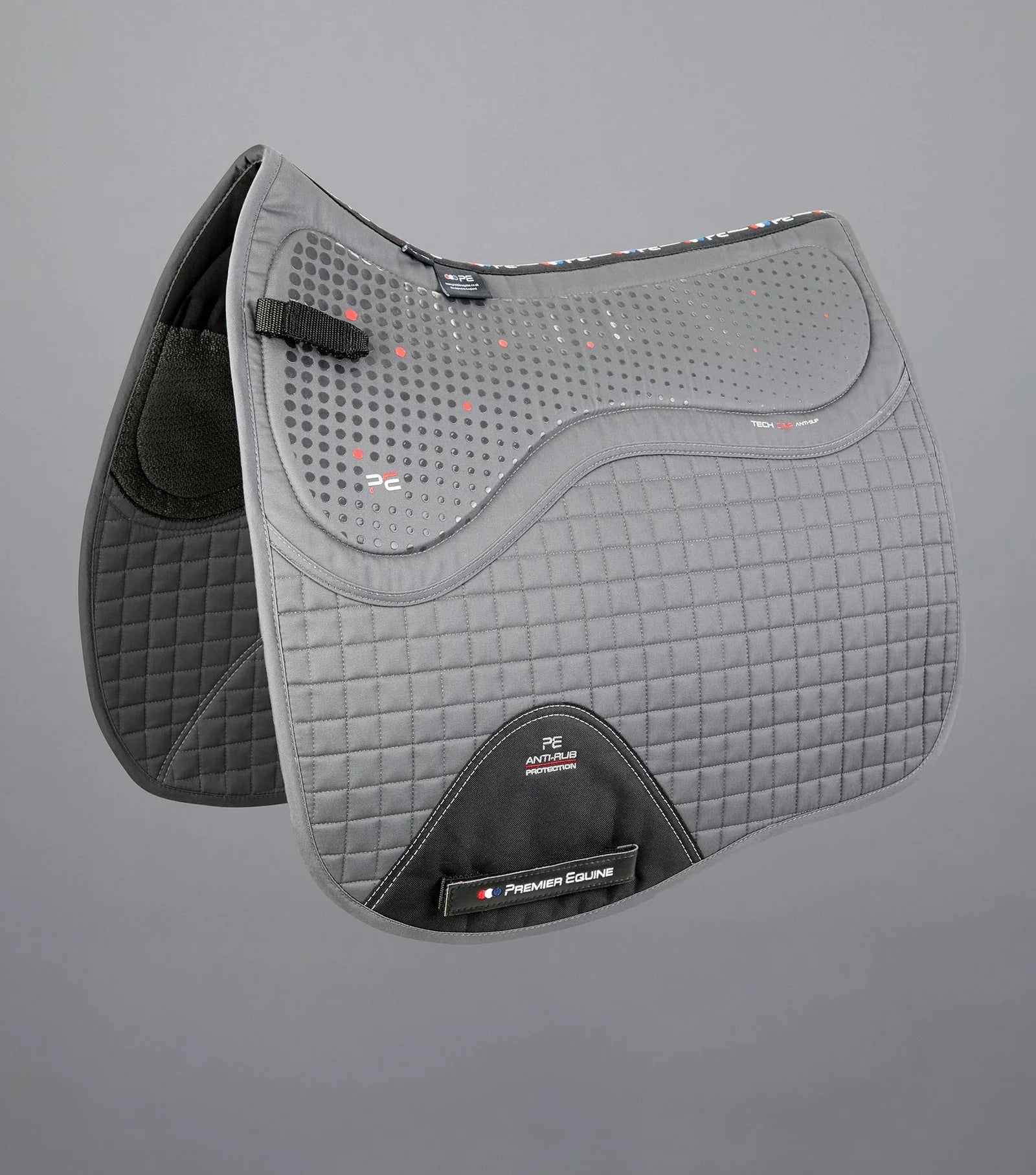 Premier Equine Close Contact Tech Grip Pro Anti-Slip Saddle Pad - Dressage Square - Nags Essentials