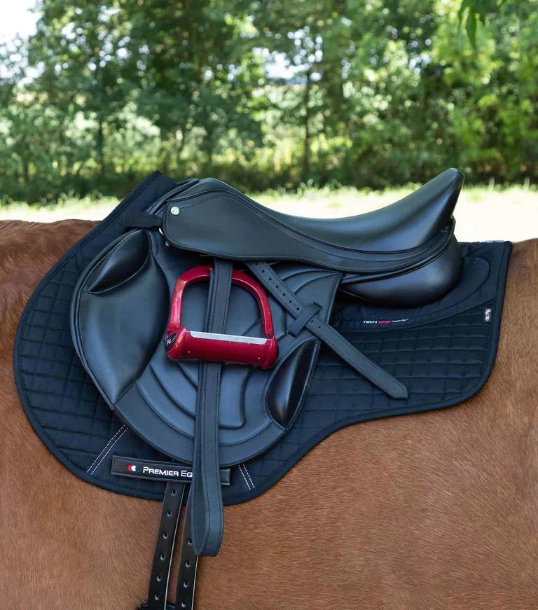 Premier Equine Close Contact Tech Grip Pro Anti-Slip Saddle Pad - GP/Jump Square - Nags Essentials
