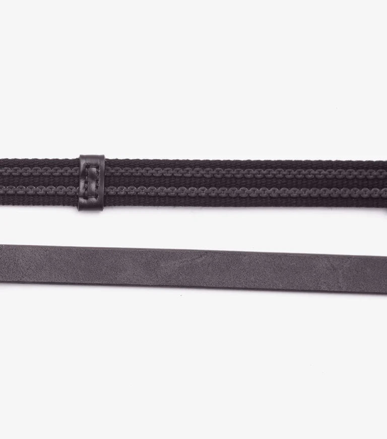 Premier Equine Domenico Web & Rubber Grip Reins - Nags Essentials