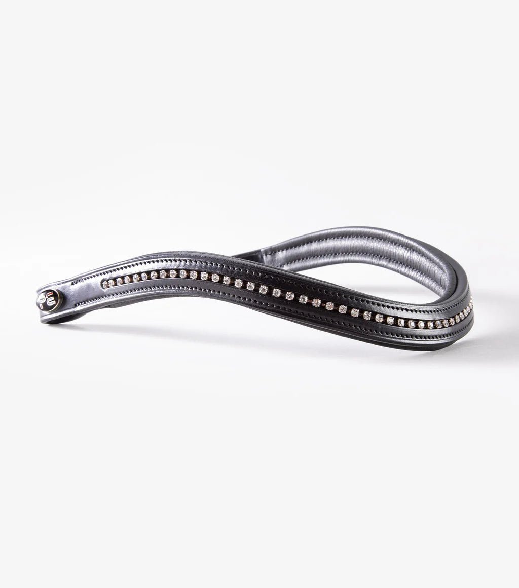 Premier Equine Elaborare Shaped Diamante Browband - Nags Essentials