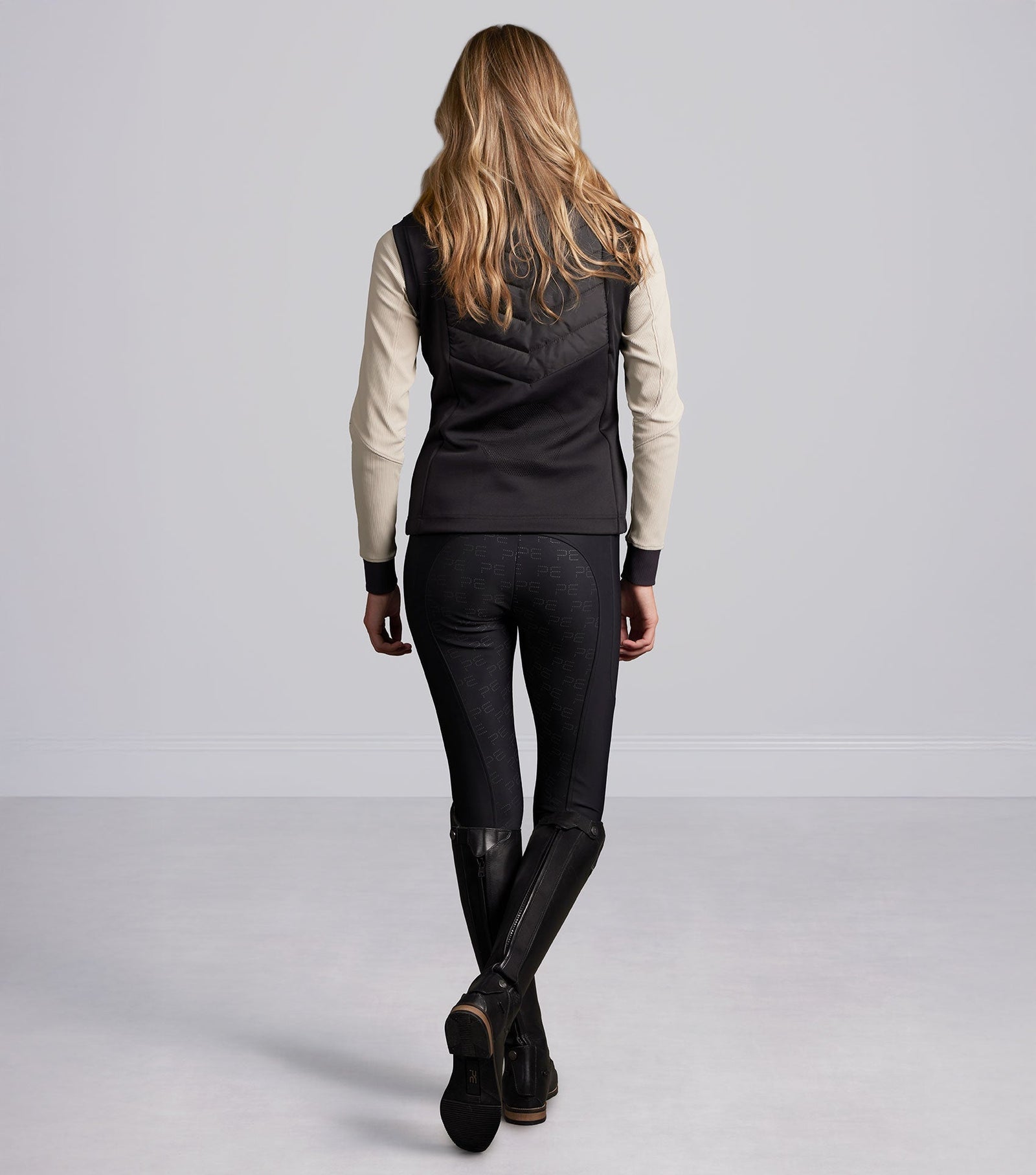 Premier Equine Felicio Womens Gel Full Seat Riding Breeches - Black - Nags Essentials