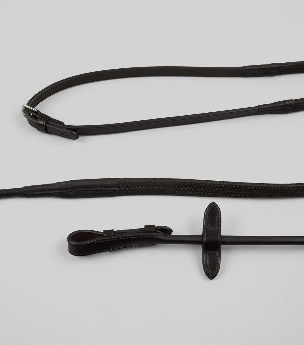 Premier Equine Finetti Rolled Leather Reins - Nags Essentials