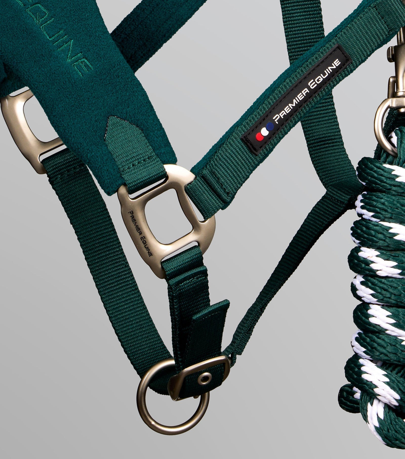 Premier Equine Fleece Padded Head Collar with Lead Rope - Nags Essentials