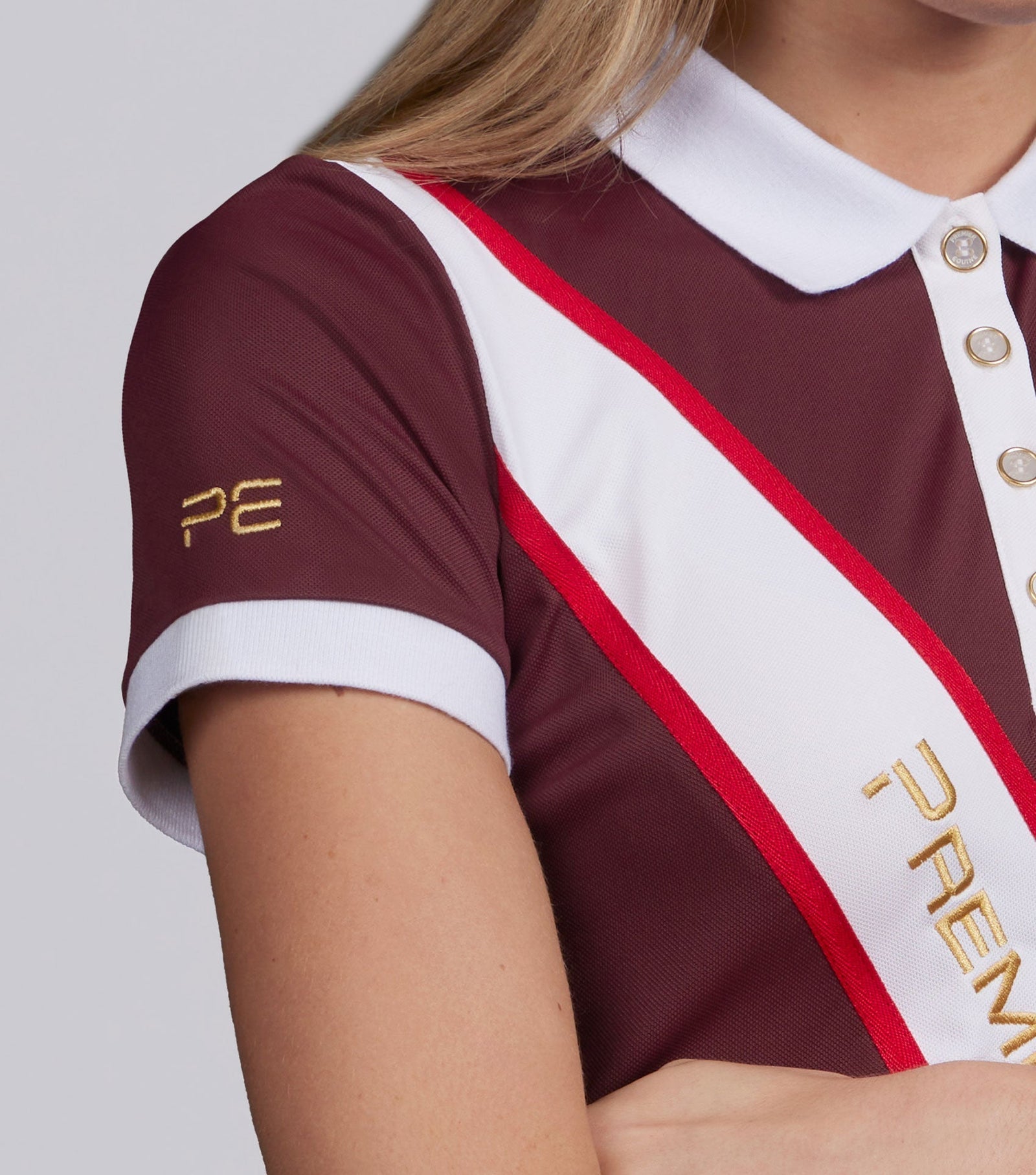 Premier Equine Heritage Polo Shirt Tawny - Nags Essentials