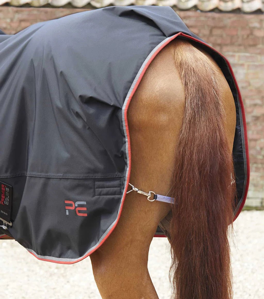 Premier Equine Horse Walker Rug 100g - Black - Nags Essentials