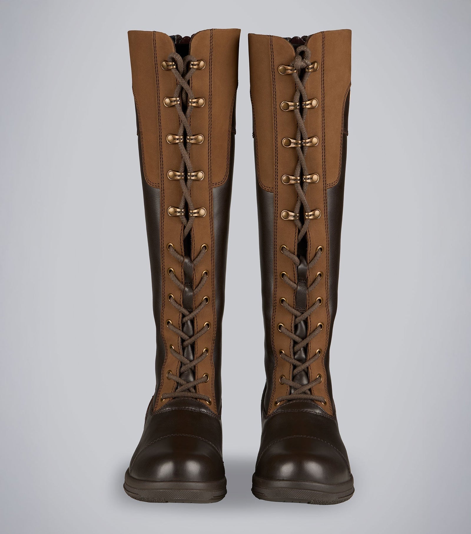 Premier Equine Kelburn Women's Waterproof Country Boots - Brown - Nags Essentials