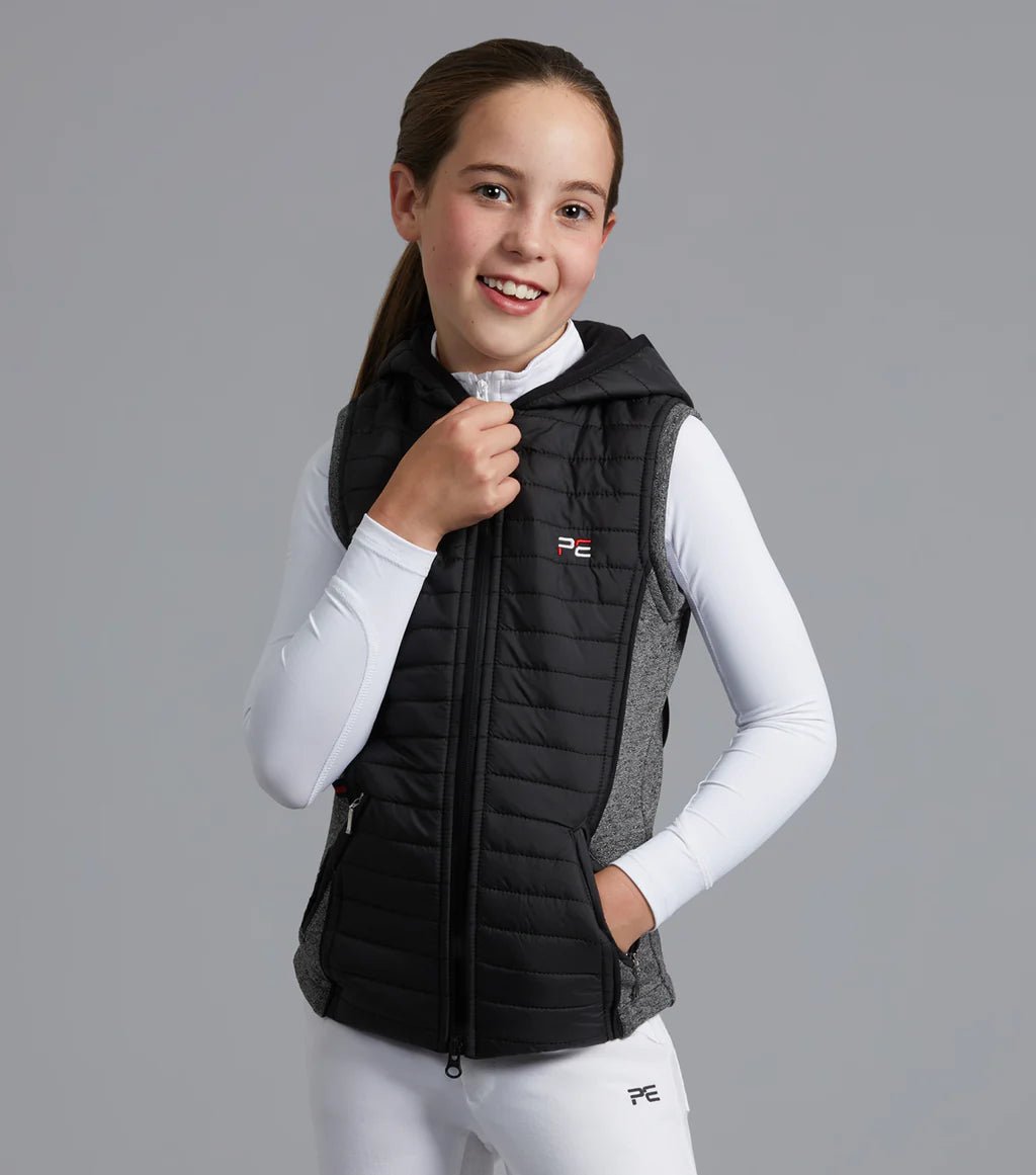 Premier Equine Lamera Girl's Hybrid Technical Riding Gilet - Nags Essentials