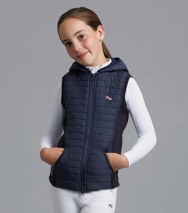 Premier Equine Lamera Girl's Hybrid Technical Riding Gilet - Nags Essentials