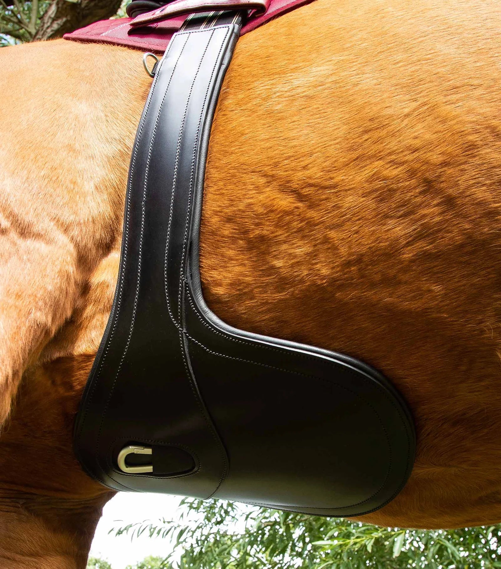 Premier Equine Lizzano Anatomic Leather Stud Girth - Nags Essentials