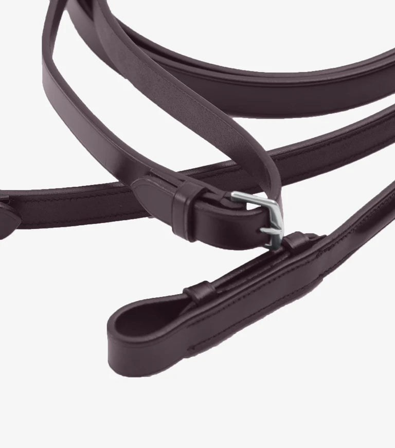 Premier Equine Luigi Plain Leather Reins - Nags Essentials