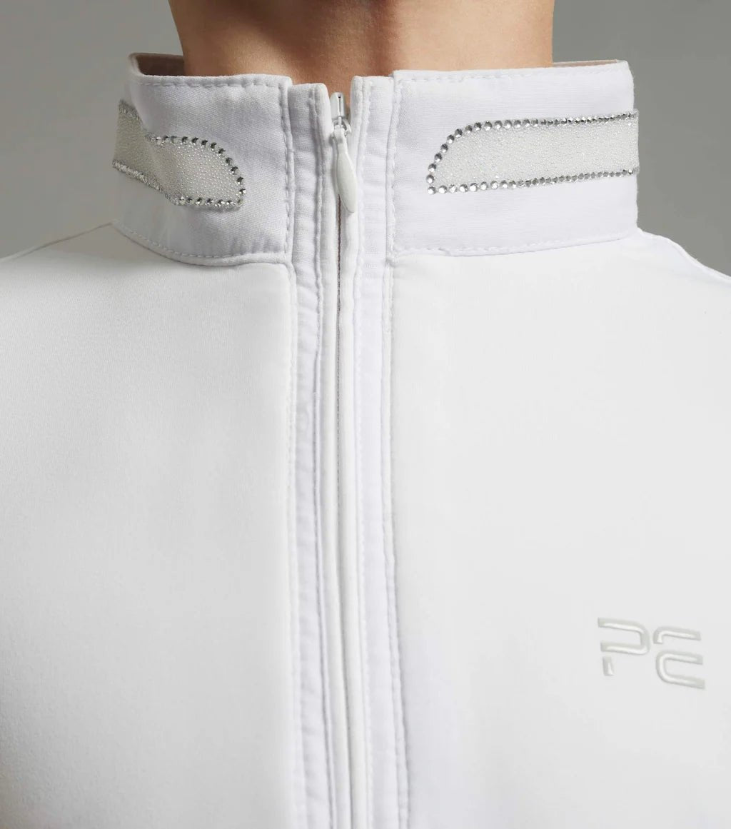 Premier Equine Maria Girls Diamante Show Shirt - Nags Essentials