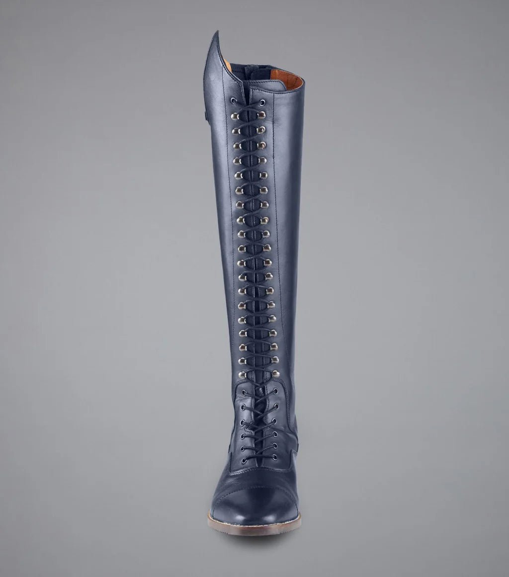 Premier Equine Maurizia Ladies Lace Front Tall Leather Riding Boot - Nags Essentials