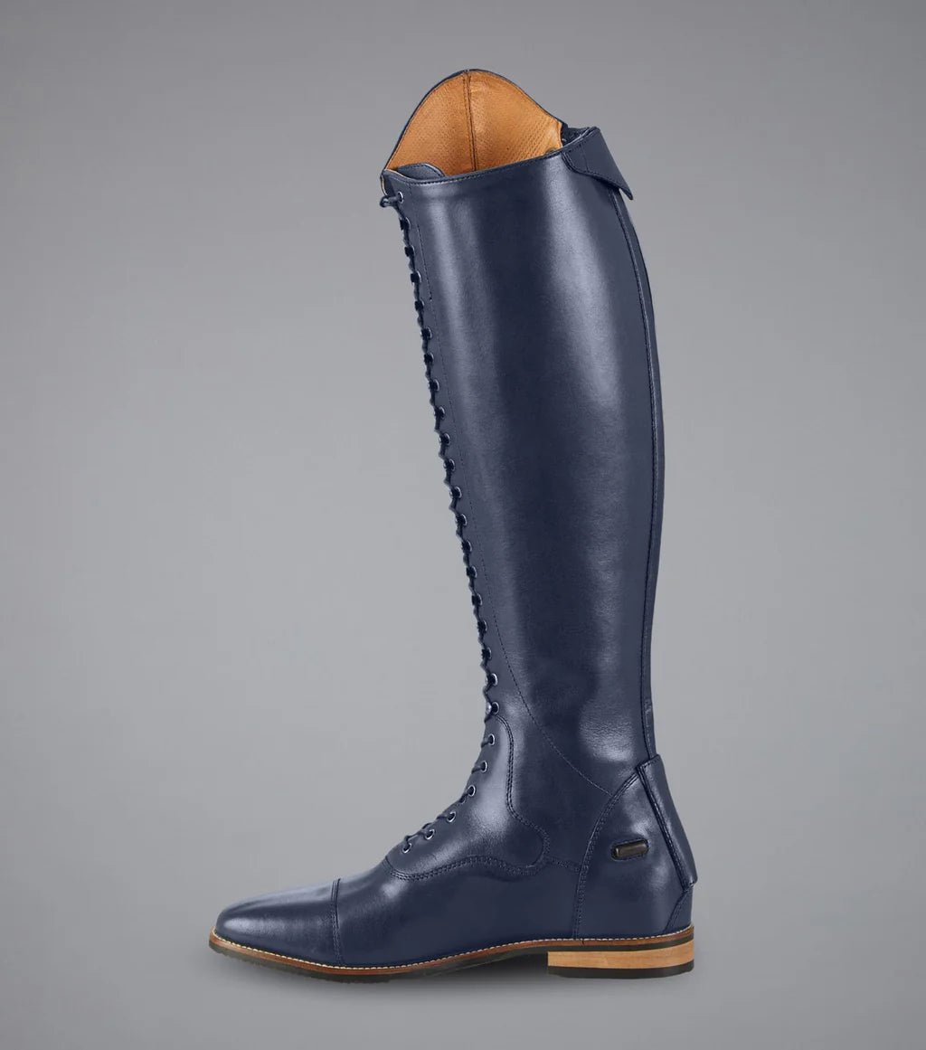 Premier Equine Maurizia Ladies Lace Front Tall Leather Riding Boot - Nags Essentials