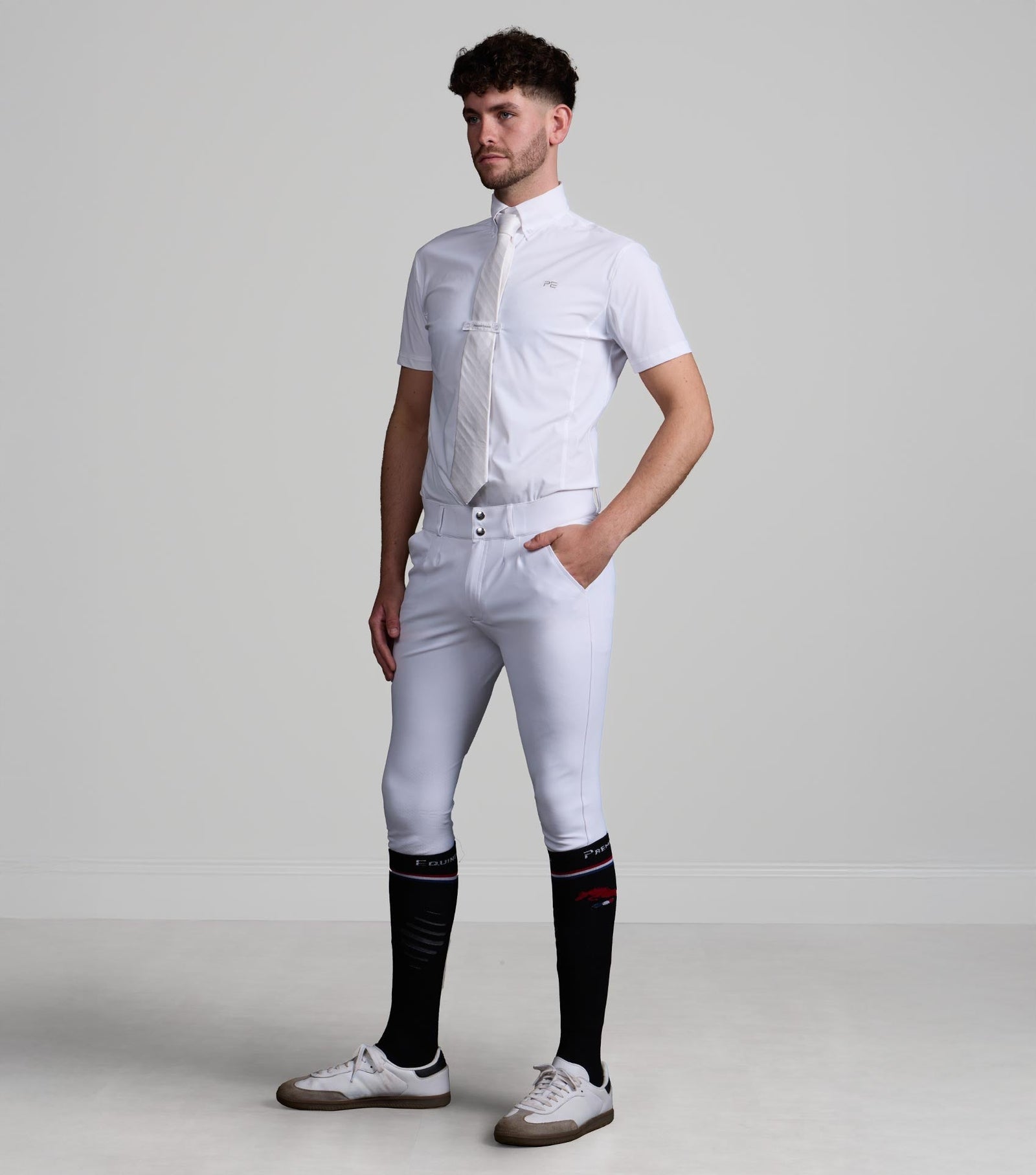 Premier Equine Rubato Men's Short Sleeve Show Shirt - Nags Essentials