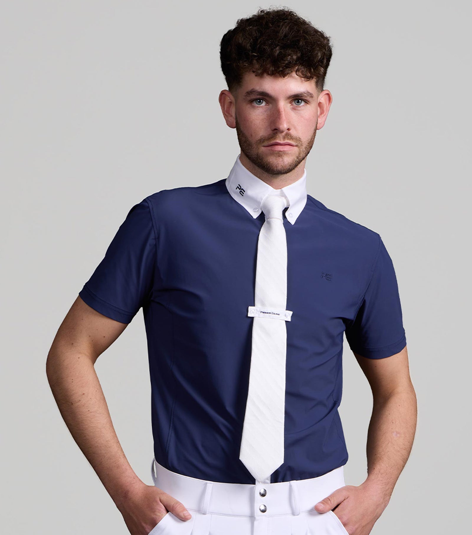 Premier Equine Rubato Men's Short Sleeve Show Shirt - Nags Essentials
