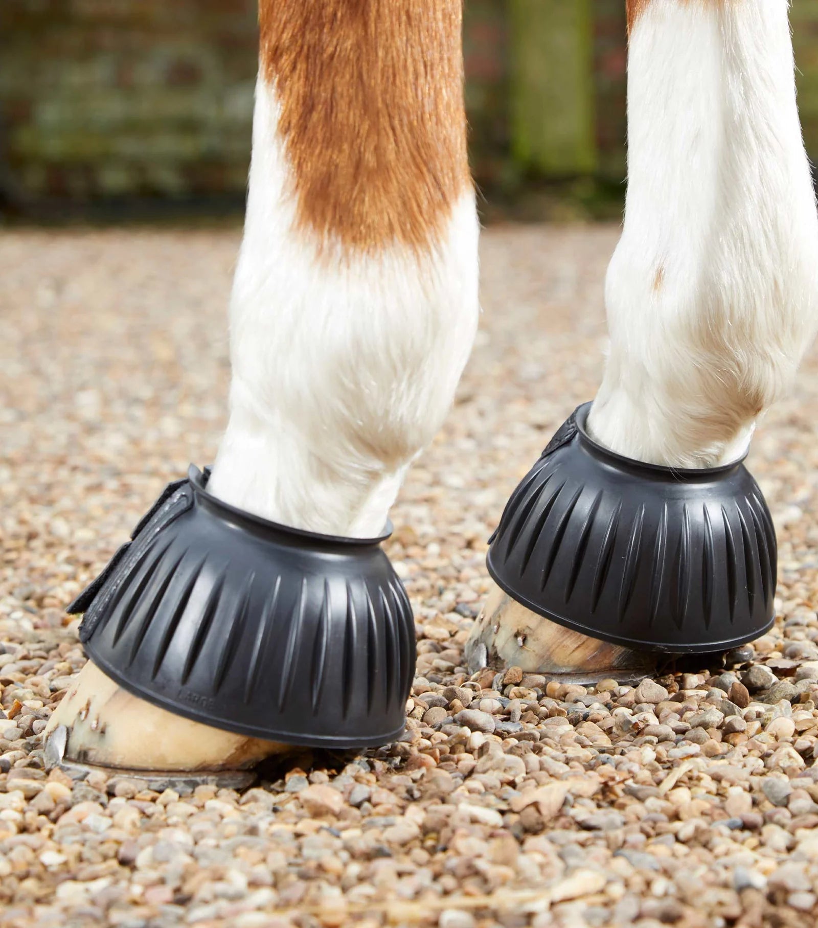 Premier Equine Rubber Bell Over Reach Boots - Black - Nags Essentials