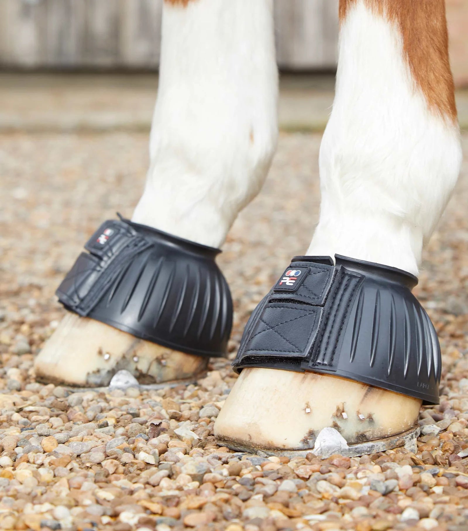 Premier Equine Rubber Bell Over Reach Boots - Black - Nags Essentials