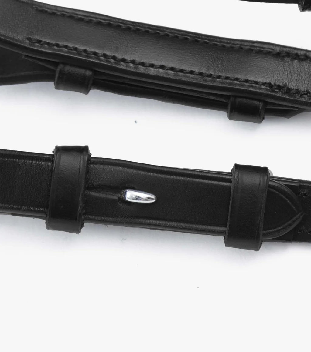 Premier Equine Salvatore Rubber & Leather Grip Reins - Nags Essentials