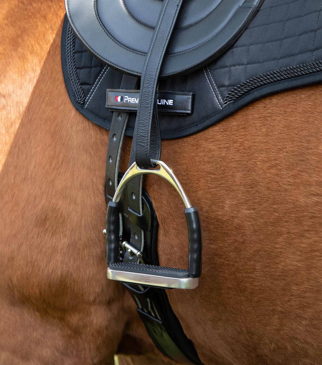 Premier Equine Stainless Steel Flexi Stirrups - Nags Essentials