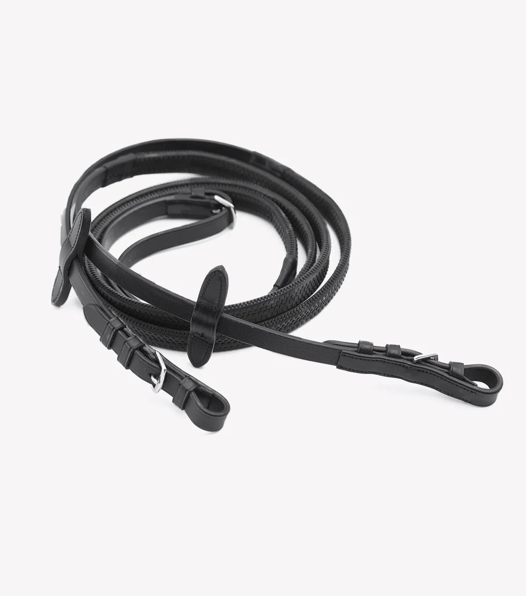 Premier Equine Stefano Rubber Reins - Nags Essentials