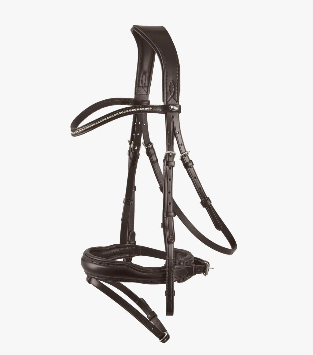 Premier Equine Stellazio Anatomic Snaffle Bridle with Flash - Nags Essentials