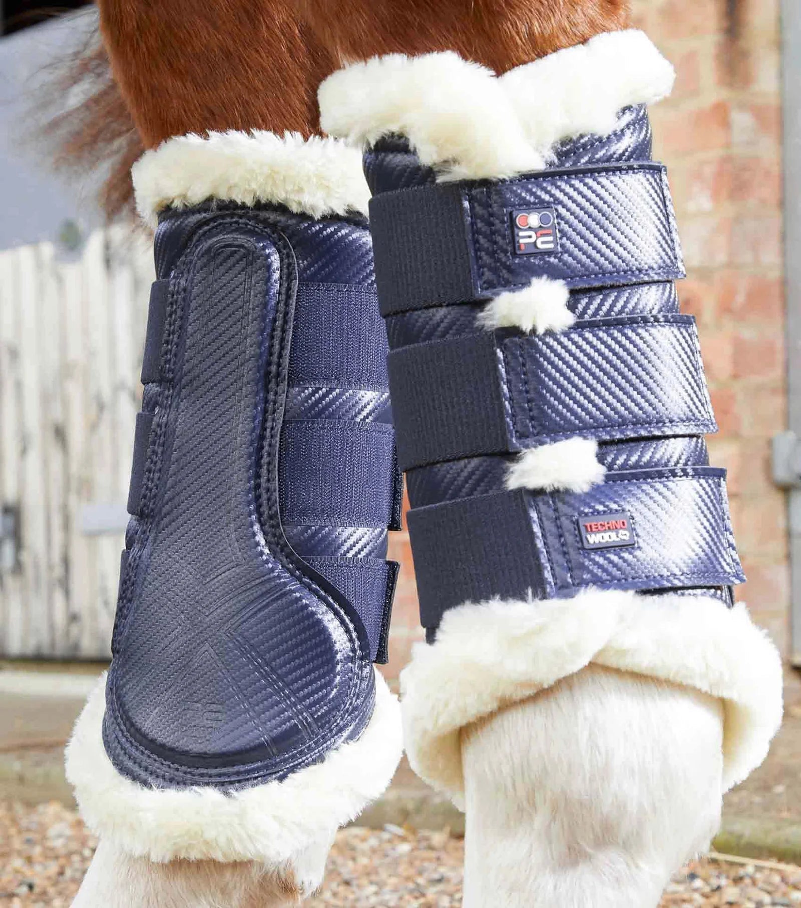 Premier Equine Techno Wool Brushing Boots - Nags Essentials