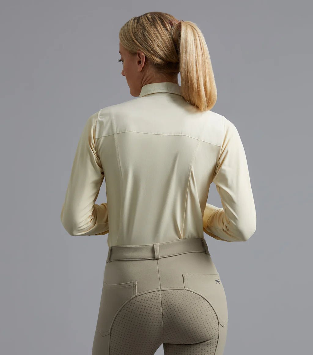Premier Equine Tessa Ladies Long Sleeve Tie Shirt - Nags Essentials