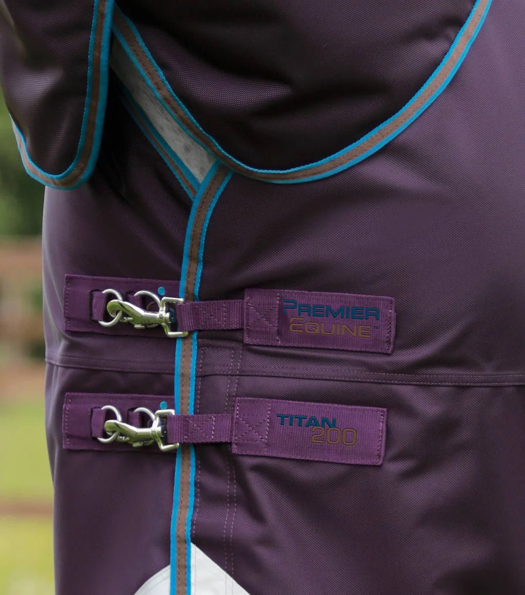 Premier Equine Titan 200g Turnout Rug with Snug Neck Cover - Nags Essentials