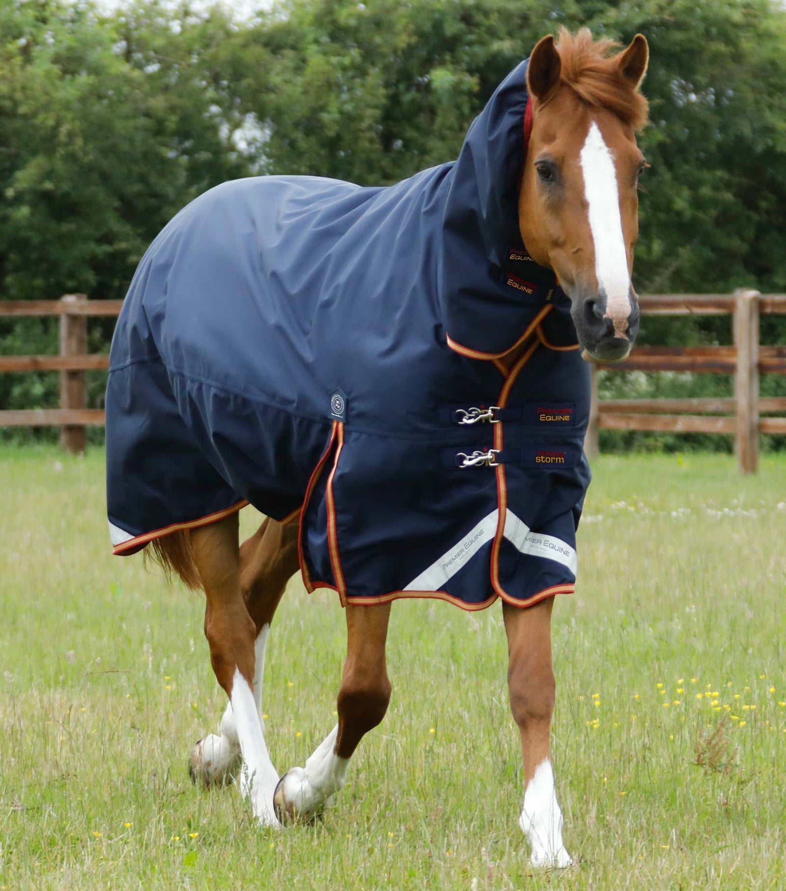 Premier Equine Titan Storm 450g Combo Turnout Rug with Snug-Fit Neck - Nags Essentials