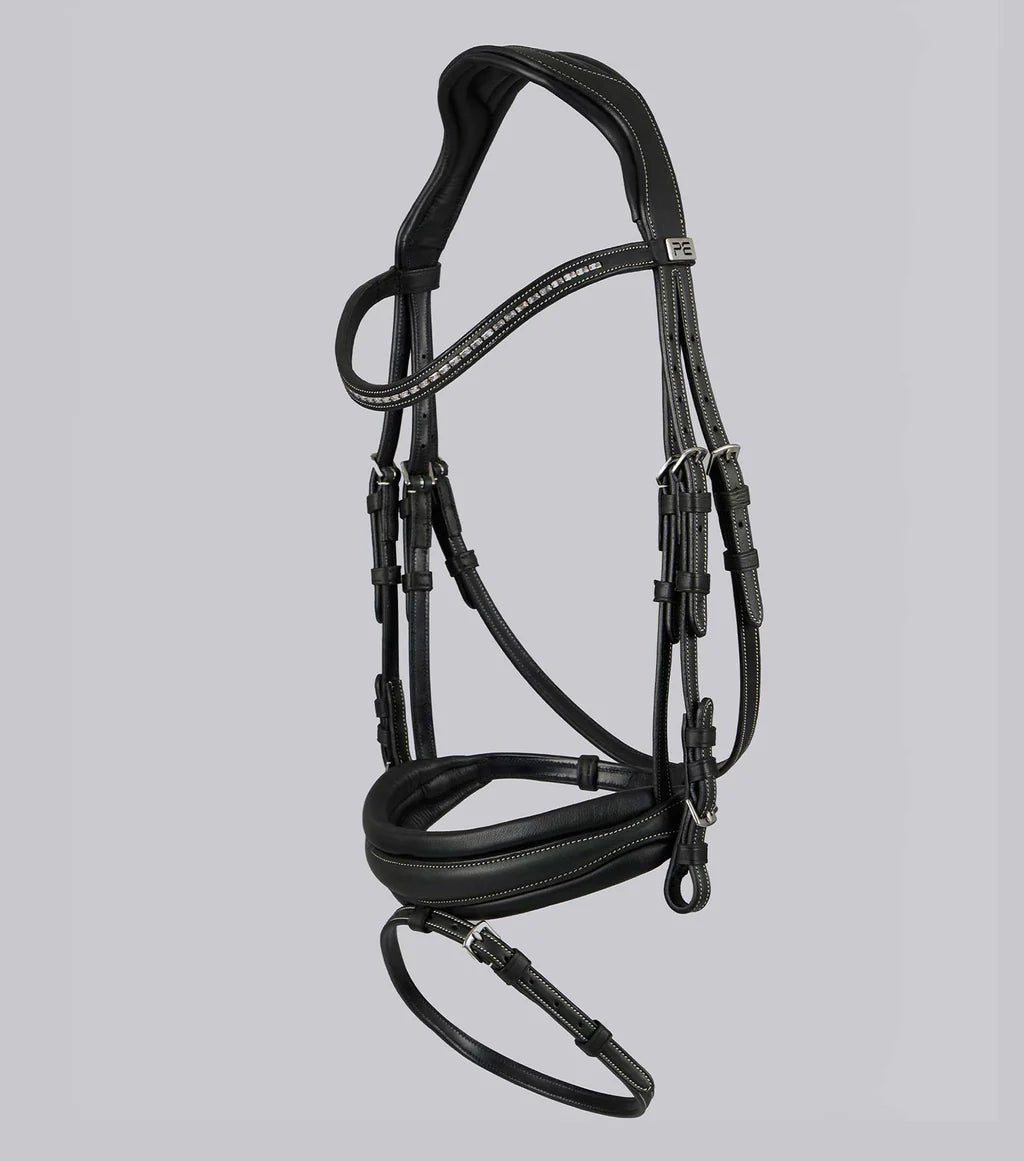 Premier Equine Veneto Anatomical Snaffle Bridle - Nags Essentials
