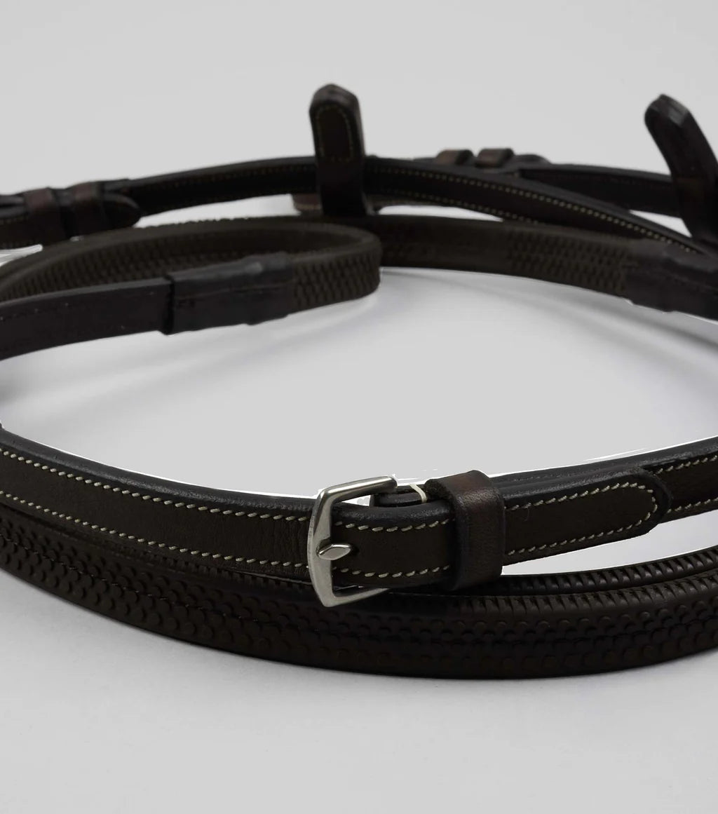 Premier Equine Veneto Rubber Grip Reins - Nags Essentials
