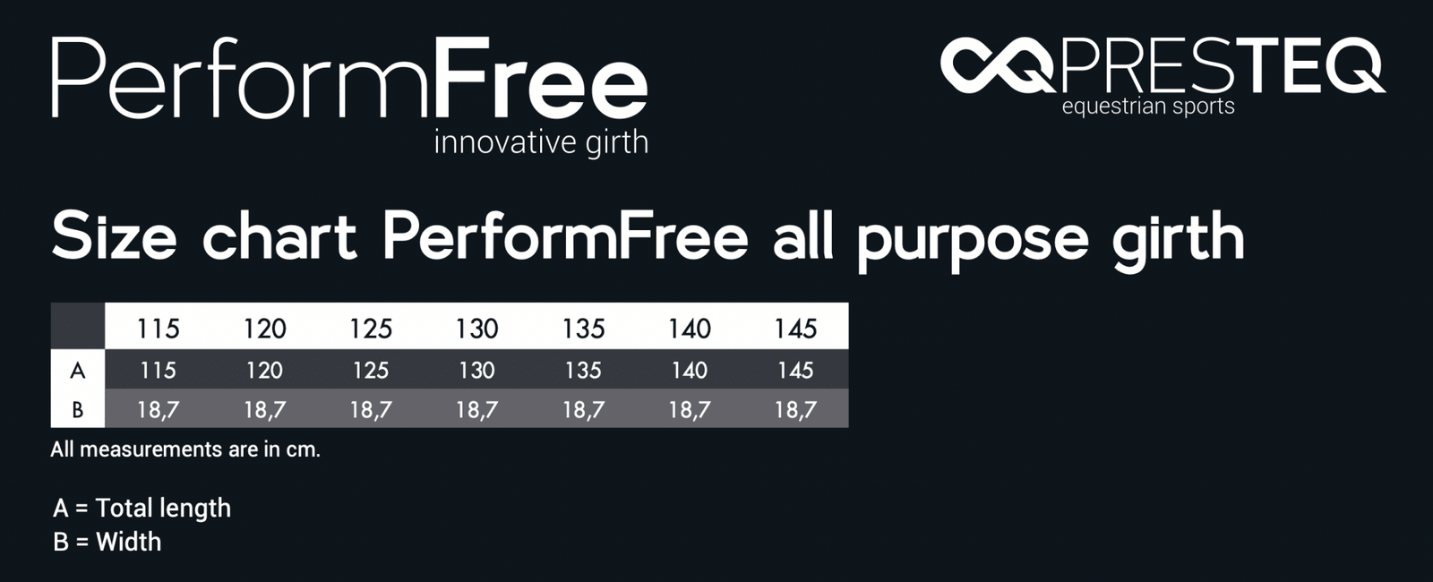 PresTeq PerformFree Girth - Nags Essentials